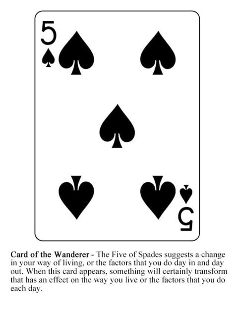 5 of spades meaning in love|Five of spades meaning in cartomancy – Latin.cards